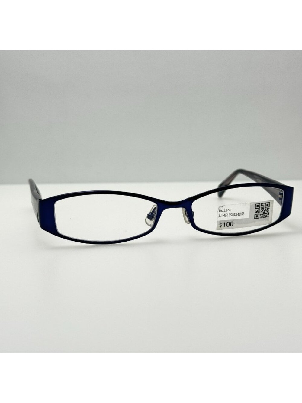 Jins LMF-15S-U014B 58 Eyeglasses Eye Glasses Frames 53-17-138